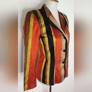 Striped Multicolor Women's Blazer